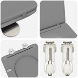  WC daska Siva 47 x 36 x 3,4 cm Duroplast | shoptok.hr