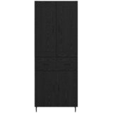  Highboard 2 kom. Crni hrast 69,5 x 34 x 180 cm | shoptok.hr