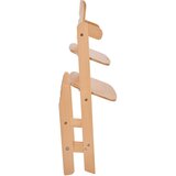 Jimmylee STOLČEK ZA HRANJENJE Brunch 63/48,5/81 cm naravne barve | Shoptok.si