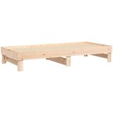  Dnevni ležaj na izvlačenje 2 x (90 x 200) cm masivna borovina | shoptok.hr