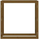  Stalak za drva za ogrjev boja meda 100x25x100 cm od borovine | Eponuda.ba