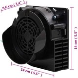  Svjetlosne trake sa 110 žarulja i ventilatorom 1100 cm | shoptok.hr