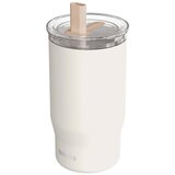 NOBRAND Quokka, Termo steklenica 720ml, model Mist z vgrajeno slamico, Bela, (5000071507) | Shoptok.si