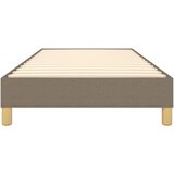  Okvir za krevet s oprugom smeđesivi 90x200cm od tkanine | Eponuda.com