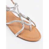 Shelvt Silver Women's Flip Flops | Shoptok.si