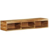 vidaXL Zidni TV ormarić 100x30x19 cm puno drvo bagrem Cijene