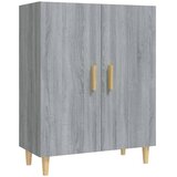 Maison Chic Komoda - Predalnik siva sonoma 70x34x90 cm konstruiran les, (21717243) Cene