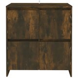  Komoda boja dimljenog hrasta 70x41x75 cm od konstruiranog drva | shoptok.hr