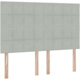  s madracem i skladištem Svijetlo siva 140 x 190 cm | shoptok.hr