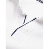 Ombre Men's pique knit polo shirt without buttons - white | Eponuda.ba