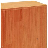 vidaXL Krevet s regalom za knjige bez madraca 180x200 cm od borovine | shoptok.hr