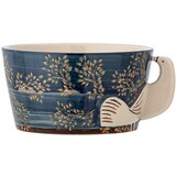 Bloomingville Modra lončena skledica 460 ml Hezha – | Shoptok.si