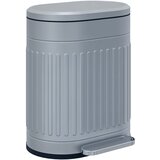 HOMCOM koš za smeti kovina, plastika 36,5D x 31,2Š x 45V cm sivo, (5000241866) | Shoptok.si