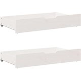 vidaXL Okvir kreveta bez madraca bijeli 90 x 200 cm masivna borovina | shoptok.hr