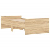  Okvir kreveta s ladicama boja hrasta 90x200 cm | shoptok.hr