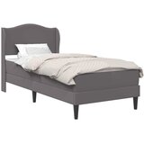  Okvir za krevet Siva 80 x 200 cm Umjetna koža - Siva 80 x 200 cm | shoptok.hr
