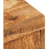 vidaXL Nočna omarica Rjava 35 x 33 x 48 cm Masiven les manga | Shoptok.si