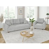 Ropez Svetlo siv fotelj Ariella – | Shoptok.si