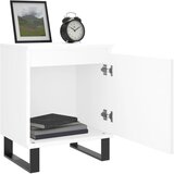  Noćni ormarići 2 kom bijeli 40 x 30 x 50 cm konstruirano drvo | shoptok.hr