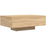  Stolić za kavu s LED svjetlima boja hrasta sonome 85x55x31 cm | shoptok.hr