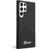 Guess GUHCS23LHGGSHK ovitek za Samsung Galaxy S23 Ultra 5G - črn z bleščicami | Shoptok.si
