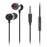 forcell Premium Sound U3 slušalice 3,5 mm mini jack crne | shoptok.hr