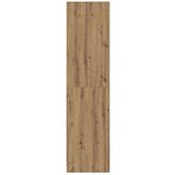vidaXL Garderobna omara artisan hrast 50x50x200 cm inženirski les | Shoptok.si