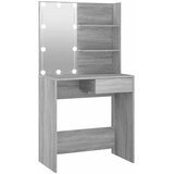 Toaletni stolić LED boja hrasta sonome 74,5 x 40 x 141 cm | shoptok.hr