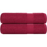 vidaXL Ručnici za kupanje 2 kom bordo 100x150 cm 360 gsm 100% pamuk | shoptok.hr