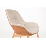 White Label Bež fotelj Duke – | Shoptok.si