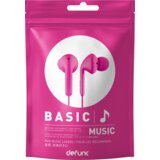 Defunc slušalice - earbud basic - music - pink | shoptok.hr
