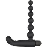 EasyToys - Men Only Vibrator Beaded Buddy, črn Cene