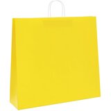  Papirnate vrećice 50 kom s ručkama žute 54x15x49 cm | Eponuda.ba