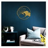 WALLXPERT APT620 Zidna dekoracija List ginka, 49x49cm, zlatna boja | Eponuda.ba