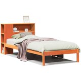 vidaXL Krevet s regalom za knjige bez madraca 100 x 200 cm od borovine | shoptok.hr