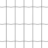 vidaXL Evropska ograja z 7 zabijanimi stebri 0.6x10 m Galvanizirano jeklo Siva | Shoptok.si