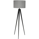 Zuiver Črno-siva talna svetilka Tripod, ø 50 cm Cene