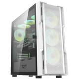 Darkflash DK431 kućište bijelo + 4 ventilatora, bez napajanja | shoptok.hr