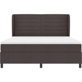 Box Spring postelja z vzmetnico temno rjava 180x200 cm tkanina, (22051401) | Shoptok.si