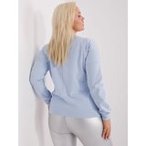 RELEVANCE Blouse-RV-BZ-9258.22-light blue | Shoptok.si