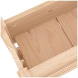 vidaXL Sadilica 77x25x104 5 cm od masivne borovine | shoptok.hr