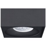 Ugradno spot svetlo BALI 1xGU5,3/MR16/25W/12V, kvadratno, crno | Eponuda.com