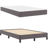 vidaXL Postelja Drugo Siva 120 x 200 cm Umetna koža | Shoptok.si