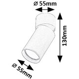 Rabalux spot lampa Mirina, 1x5W, 1xGU10, Zlatne boje | Eponuda.com