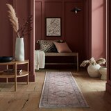 Flair Rugs Svijetlo crvena perivia staza od mješavine recikliranih vlakana 60x230 cm Windsor – | shoptok.hr