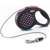 Flexi povodac design xs cord 3m - roze | ePonuda.com