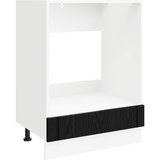 Ormarić za pećnicu Lucca Crni hrast 60 x 46 x 81,5 cm | shoptok.hr