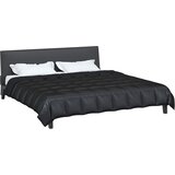  Ljetni pokrivač Crna 220 x 240 cm Saten i mikrovlakna | shoptok.hr
