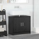  Kupaonski ormar Crni hrast 63 x 29 x 55 cm Konstruirano drvo | shoptok.hr