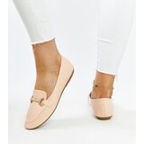 Gemre Beige loafers with decorative buckle Paddy | Shoptok.si